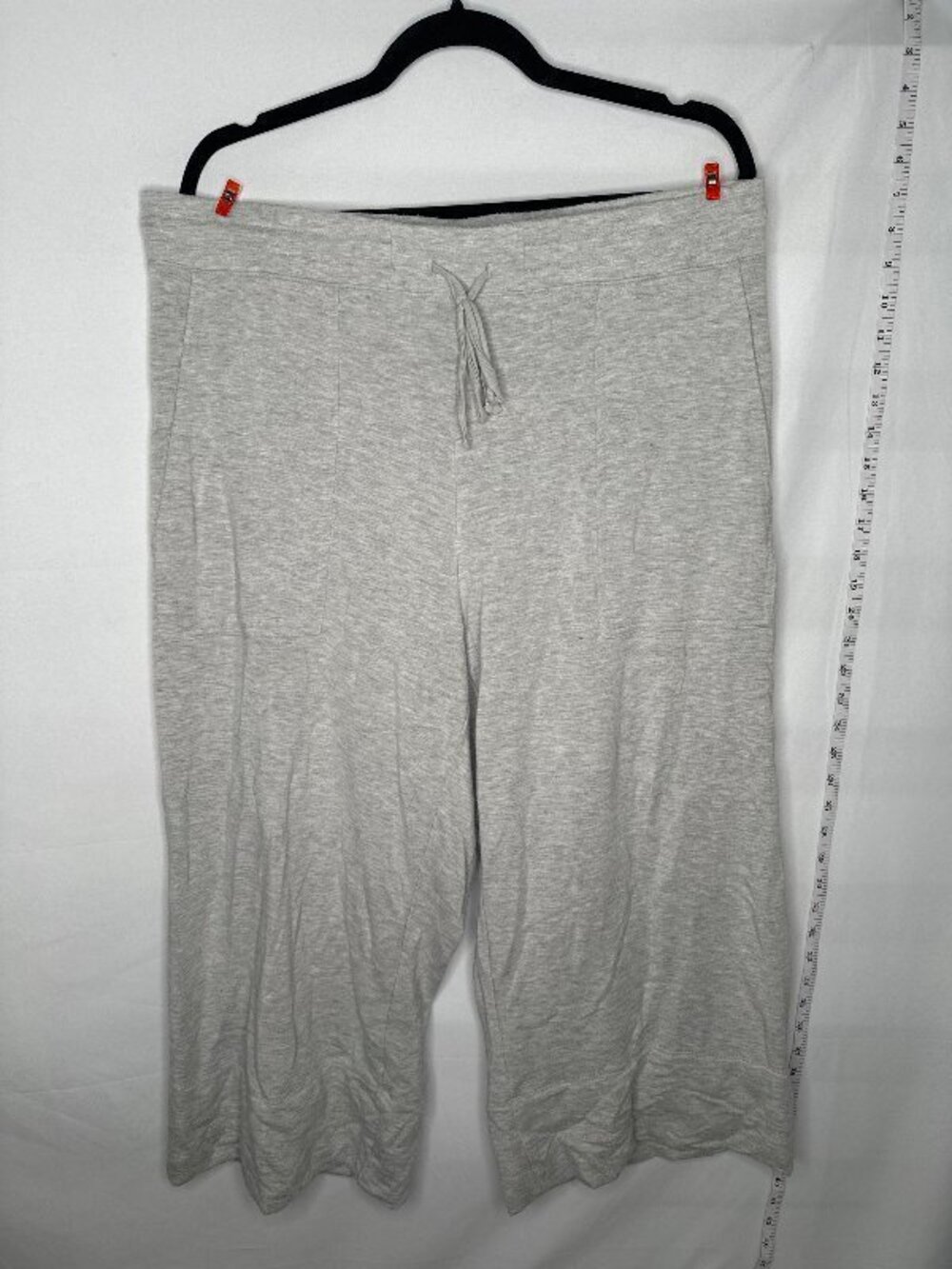 Quince Fleece Drawstring Wide Leg Lounge Pants XL Loungewear Athleisure Cozy